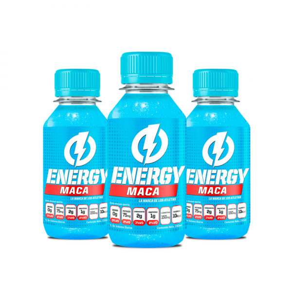 Quemador De Grasa Energy Nutrition Maca Pack 15 Unid. Blueberry