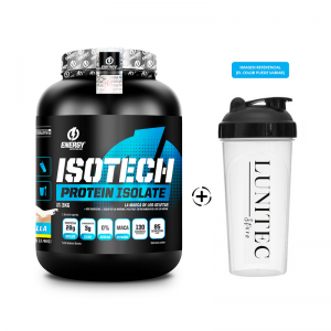 Proteina Energy Nutrition Isotech 3Kg Vainilla + Shaker