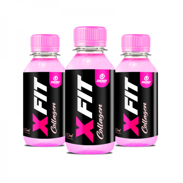 Quemador De Grasa Energy Nutrition Xfit Collagen Pack 15 Unid. Fruit Punch