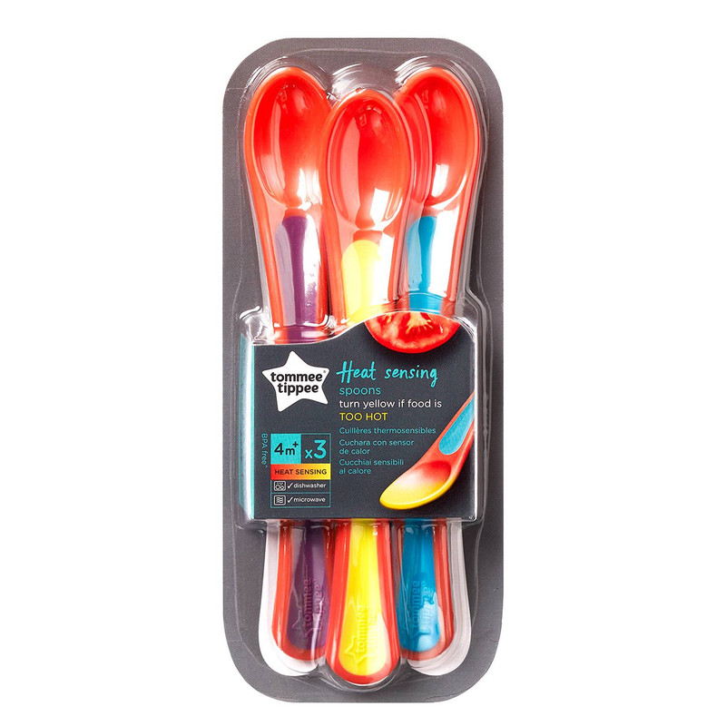 Set de Cucharas con Sensor de Calor Tommee Tippee x3 - Imagen 3