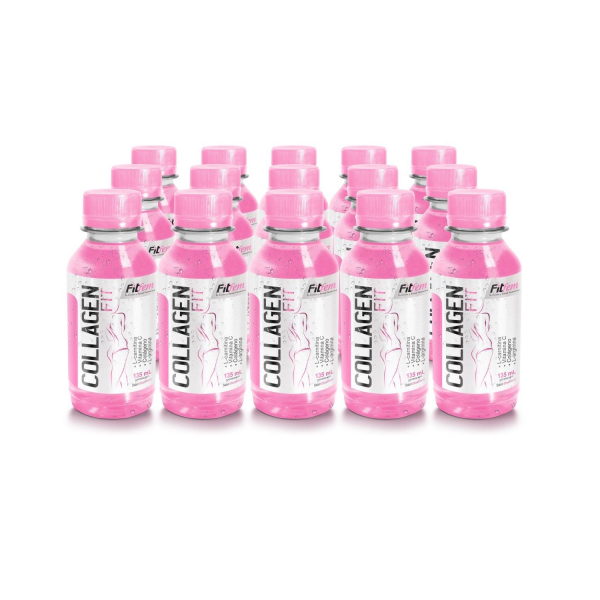 Quemador De Grasa Fitfem Collagen Fit 15 Unid. Blueberry