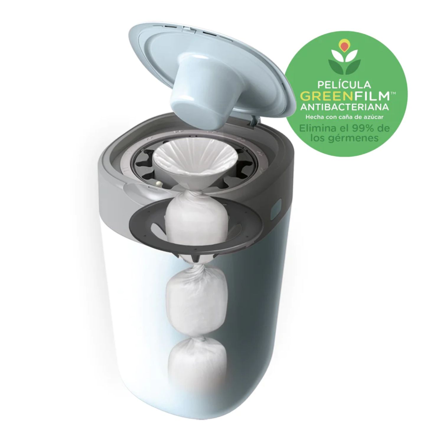 Sistema para desechar pañales Twist & Click + 6 repuestos Tommee Tippee - Imagen 2