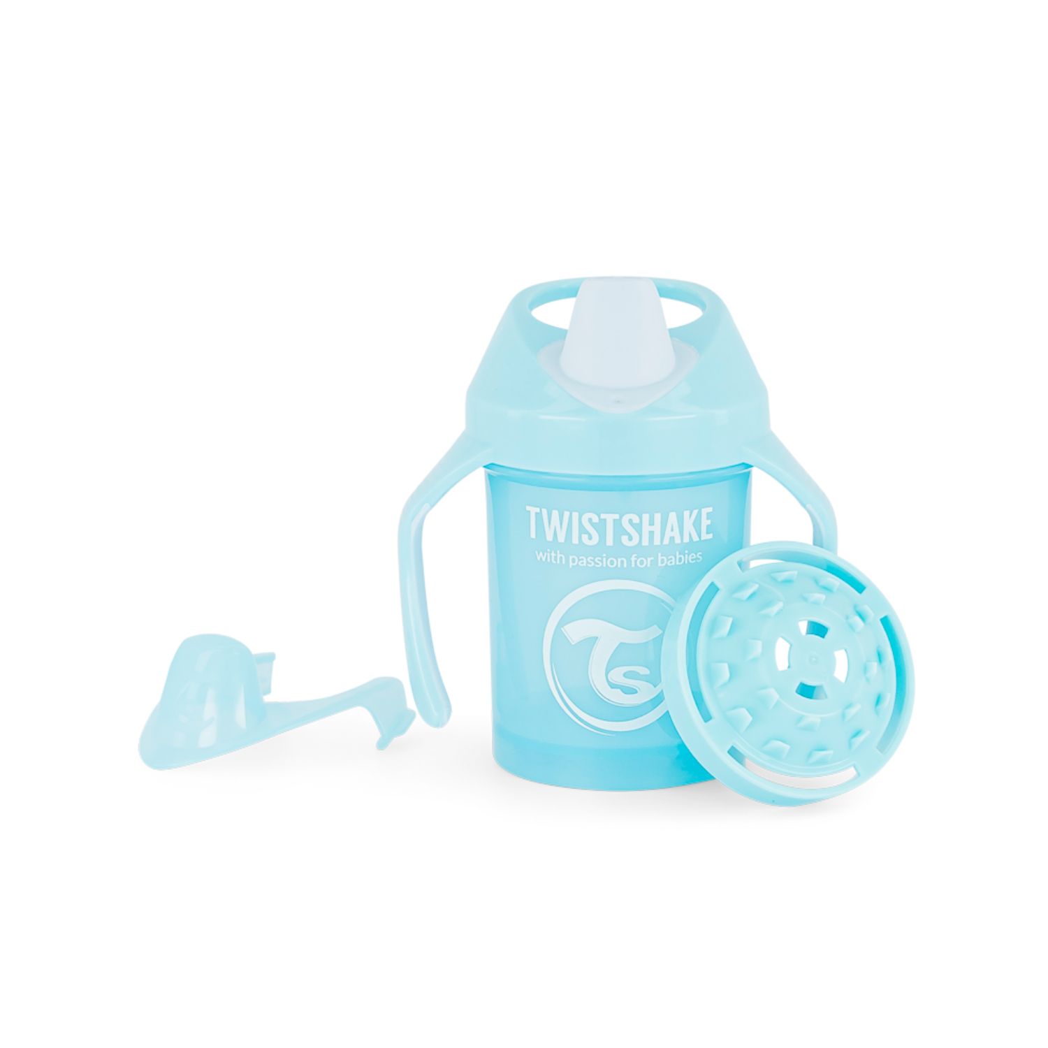 Taza de Entrenamiento Twistshake 230ml Celeste - Imagen 2